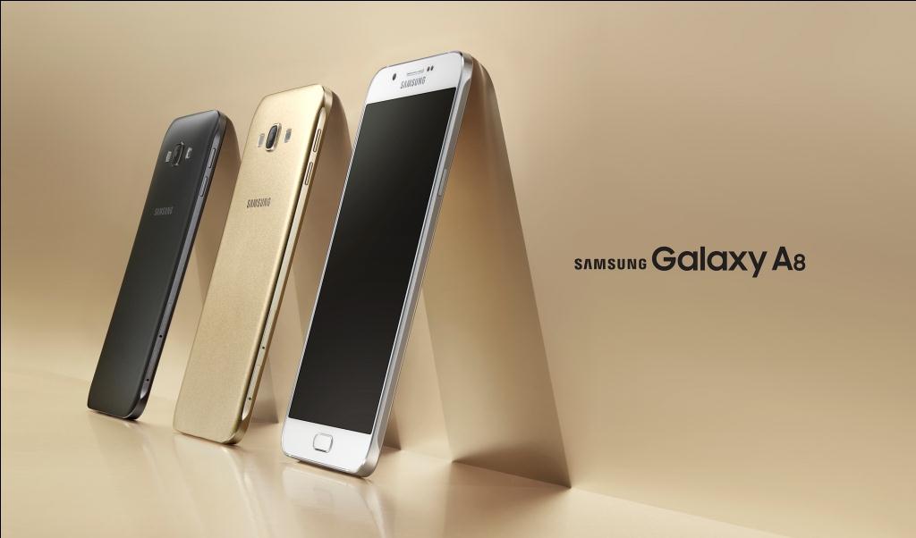 گوشی Galaxy A8؛ باریک‌ترین گوشی سری گلکسی سامسونگ