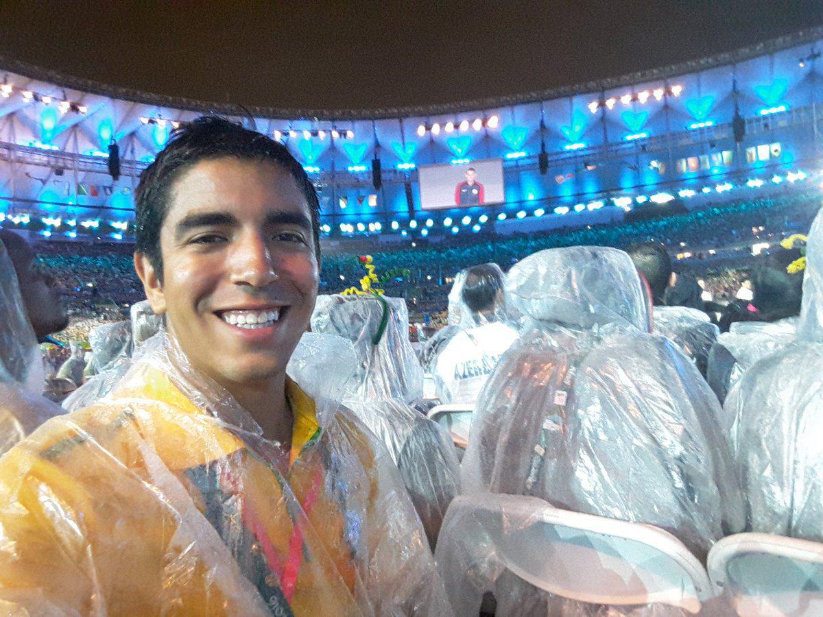 توئیت هیجانی یک کانادایی که پرچم‌دار ایران در ریو شد! (+تصاویر)