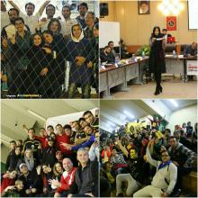 اولین مسابقه فوتسال با تماشاگران مختلط در کشور! (+تصاویر)