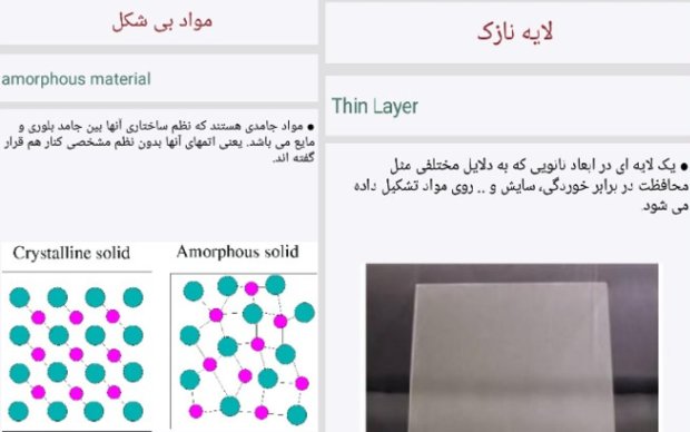 اپلیکیشن فرهنگ لغات نانو طراحی شد