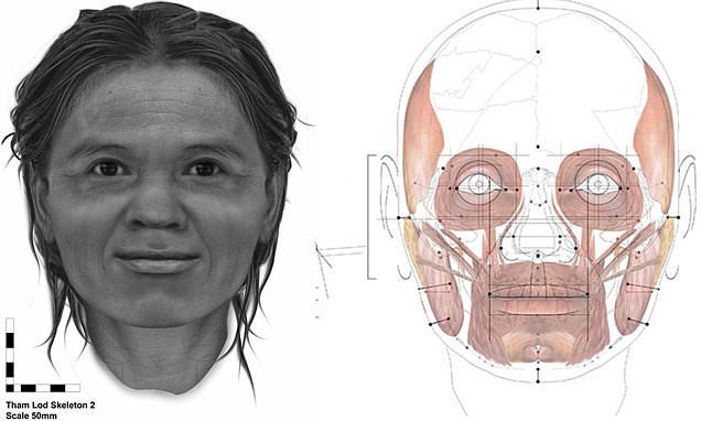 بازسازی چهره یک زن پس از ۱۳۶۰۰ سال! (+عکس)