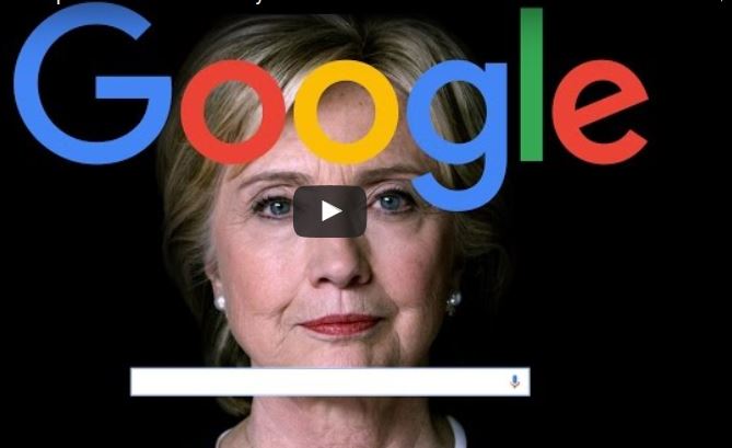 امداد غیبی گوگل برای هیلاری کلینتون