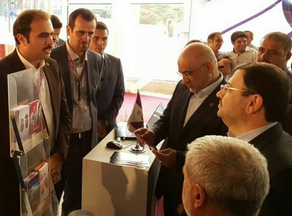 همراهی مدیرعامل رایتل با دکتر فیروزآبادی در بازدید از بیستمین نمایشگاه ایرانکام مشهد