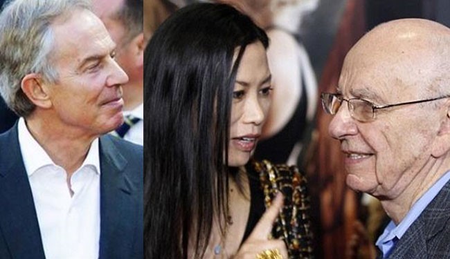 افشای رابطه غیراخلاقی تونی بلر و همسر مرداک! (+تصاویر)