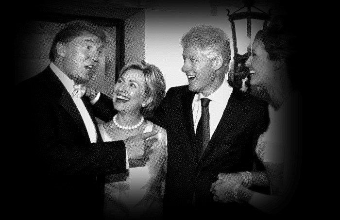 راز رابطه کلینتون و ترامپ در عکس قدیمی نیویورک تایمز