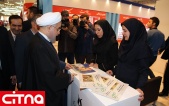 گزارش تصویری/ دکتر روحانی در بیست و دومین نمایشگاه مطبوعات 