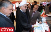 گزارش تصویری/ دکتر روحانی در بیست و دومین نمایشگاه مطبوعات 