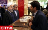 گزارش تصویری/ دکتر روحانی در بیست و دومین نمایشگاه مطبوعات 
