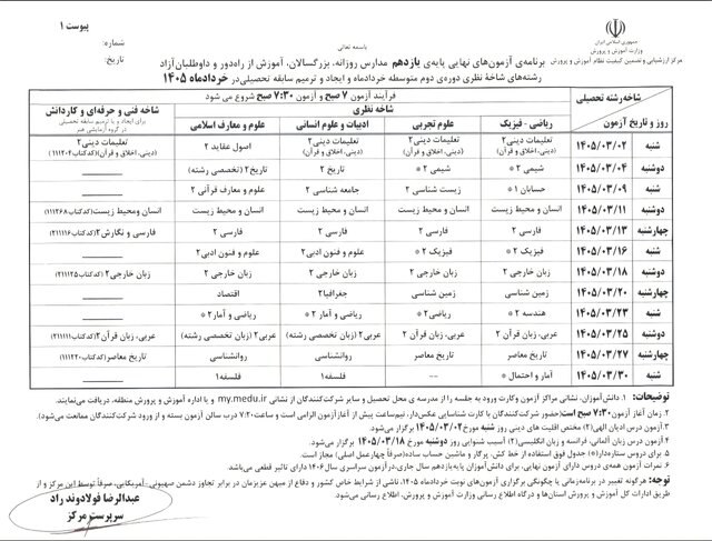 پایه یازدهم