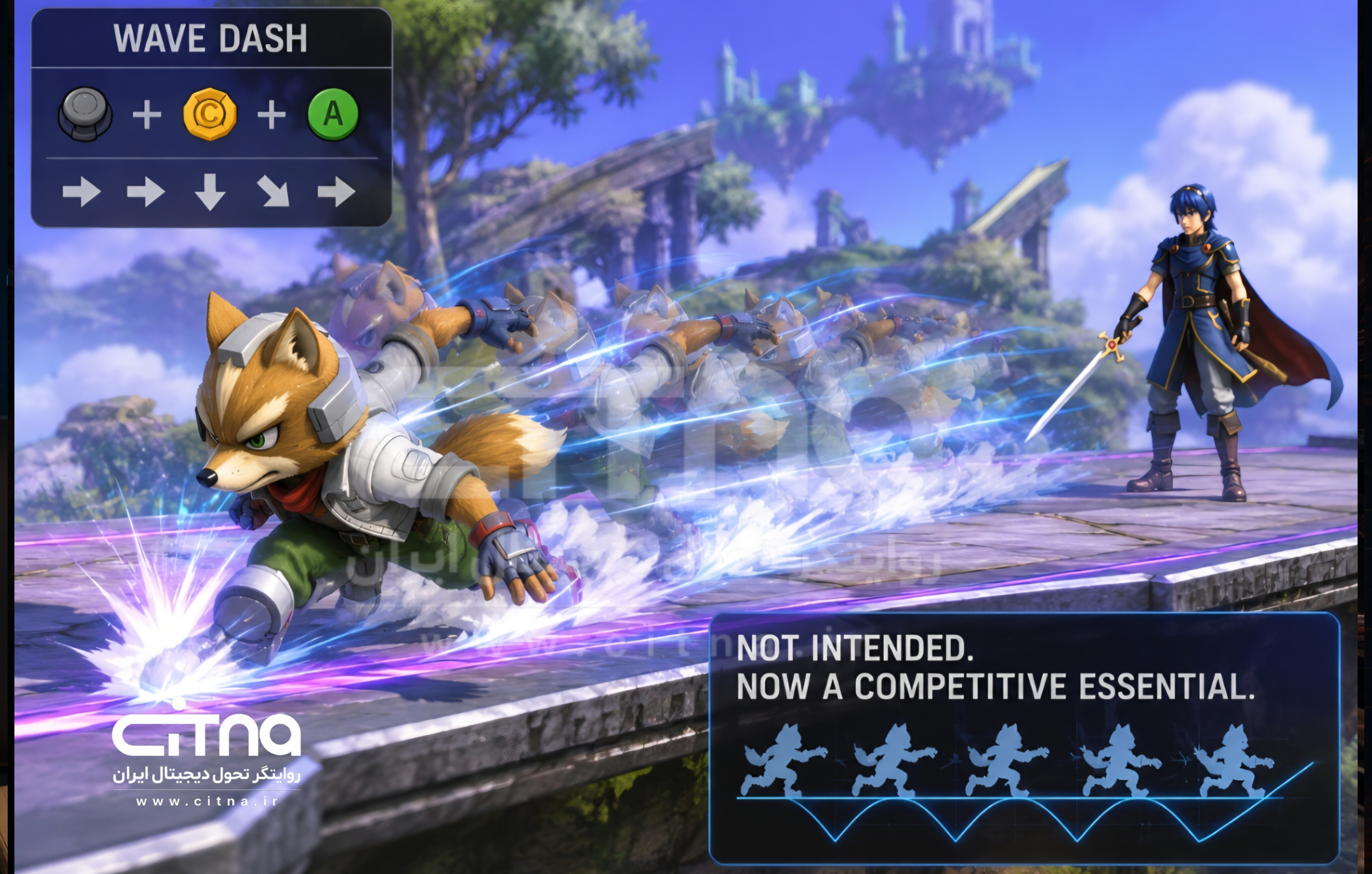 Wave dashing
