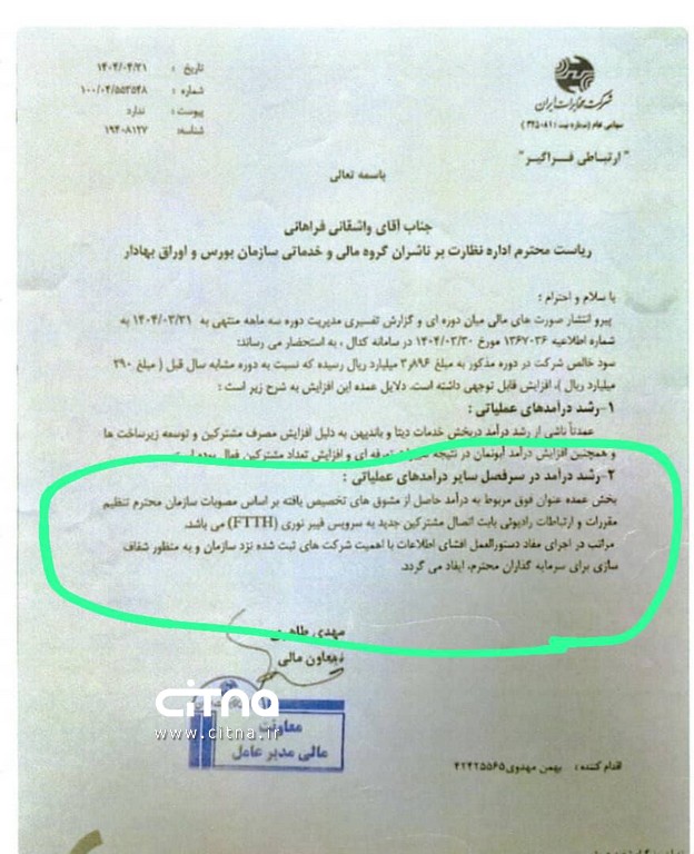 شرکت مخابرات