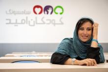 مهتاب کرامتی، سفیر کمپین کودکان امید