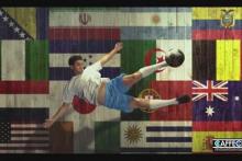 پرچم ایران در موزیک ویدئوی شکیرا برای جام جهانی +تصاویر