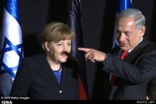 سبیل هیتلری نتانیاهو برای مرکل! (+عکس) 