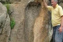 ردپای یک متری انسان در افریقا همه را شوکه کرد +عکس