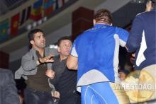 اقدام غیراخلاقی ملی‌پوش ایرانی در باکو + عکس