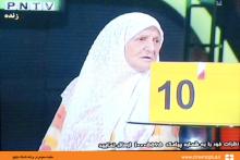 بازیگر زن معروف ایرانی در یک شبکه ماهواره ای