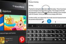 رونمایی از گوشی متفاوت بلک‌بری با نمایشگر مربعی (+عکس)