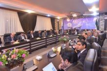 جلسه‎ی وزیر ارتباطات با فعالان صنعت مخابرات برای ترغیب سرمایه‎گذاری در شبکه‎ی ملی اطلاعات 