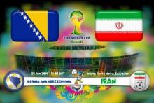 پخش آنلاین فوتبال ایران - بوسنی در سایت‎های اینترنتی/ Bosnia-Herzegovina vs Iran, World Cup 2014: live