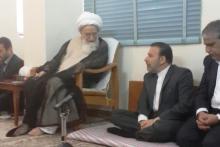 وزیر ارتباطات در دیدار با آیت الله صافی گلپایگانی: با مدیریت فضای مجازی زیان‎های احتمالی را مدیریت کنیم