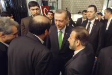 استقبال وزیر ارتباطات کشورمان از نخست وزیر ترکیه