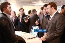 وزیر ارتباطات رکورد جدیدی در زمینه‎ی بازدید از نمایشگاه ثبت کرد