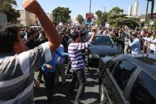 روایت یک بلاگر مخالف روحانی از حضورش در تجمع فرودگاه