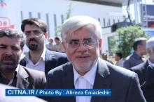 بازدید دکتر عارف از نمایشگاه تلکام 2013 + تصاویر