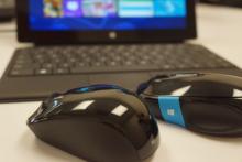 موس دارای دکمه ویندوز مایکروسافت