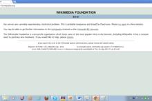 ویکی پدیای فارسی برای مدتی از دسترس خارج شد! 