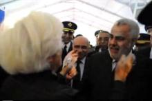 روبوسی نخست وزیر مغرب با همسر سفیر آمریکا موج اعتراض‌ها را فضای وب را به همراه داشت + عکس