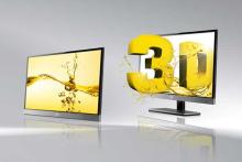 عرضه‌ی جدیدترین مانیتور سه بعدی AOC + تصاویر و مشخصات