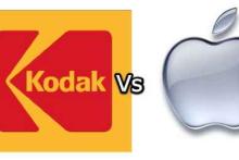 اپل از کداک شکایت می‌کند