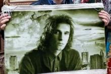 رونمایی از تابلو فرش مرتضی پاشایی (+عکس)