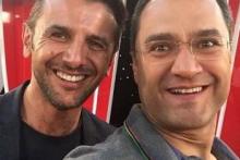 امین حیایی مهمان امشب «خندوانه»/ اینستاگرام رامبد جوان (+عکس) 