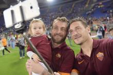 سلفی های جالب توتی در آخرین دیدار فصل (عکس)