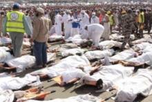 18+/ ویدیوی دلخراش از حادثۀ منا در عید قربان