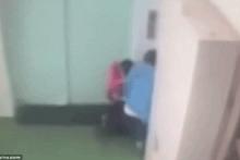 تجاوز بی شرمانه به دختر جوان مقابل چشم همکارانش! (+تصاویر) 