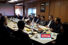 تودیع و معارفه‌ی مدیران شرکت ناک/ رضا طالبی مدیرعامل و مرتضی طاهری‌بخش رئیس هیات مدیره 