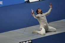 شاهکار شمشیرباز ایرانی؛ عابدینی به ۸ تای نهایی رسید