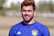 بازیکن سابق پرسپولیس در الحدود عراق (+عکس) 