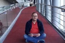 سلفی عجیب رامبد جوان در فرش قرمز جشنواره!