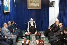 وزیر ارتباطات با آیت الله نوری همدانی دیدار کرد 