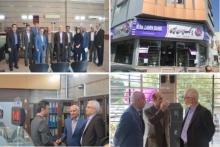 بازدید مدیر عامل و هیات همراه از شعب تهران بانک ایران زمین