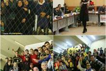 اولین مسابقه فوتسال با تماشاگران مختلط در کشور! (+تصاویر)