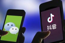 آمار دانلود تیک تاک و وی چت بعد از تحریم آمریکا افزایش یافت