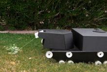 ربات شبه تانک برای باغداری تولید شد