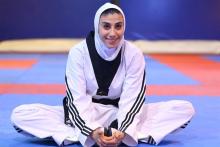 کیمیا علیزاده خیلی زود به جانشینش تبریک گفت