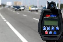 برخورد پلیس با سرعت غیرمجاز در تعطیلات